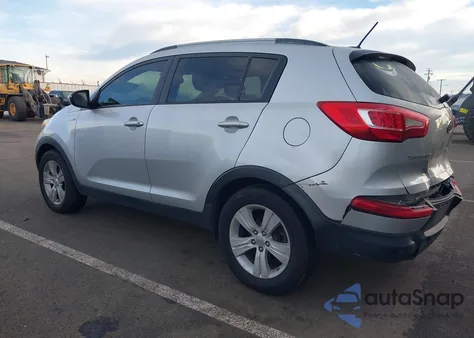 2011 Kia Sportage Lx from USA, damaged, VIN KNDPBCA2XB7082145